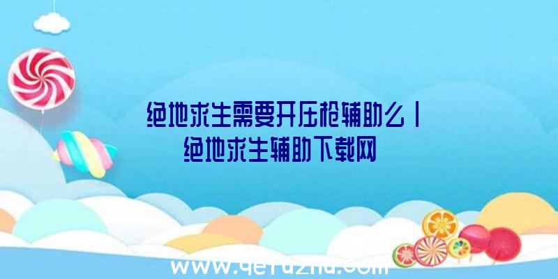 「绝地求生需要开压枪辅助么」|绝地求生辅助下载网